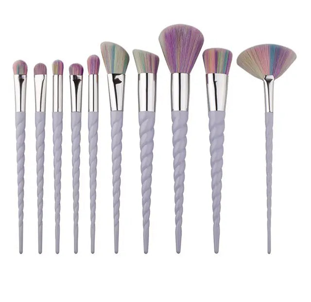 8-Piece Essential Makeup Brushes