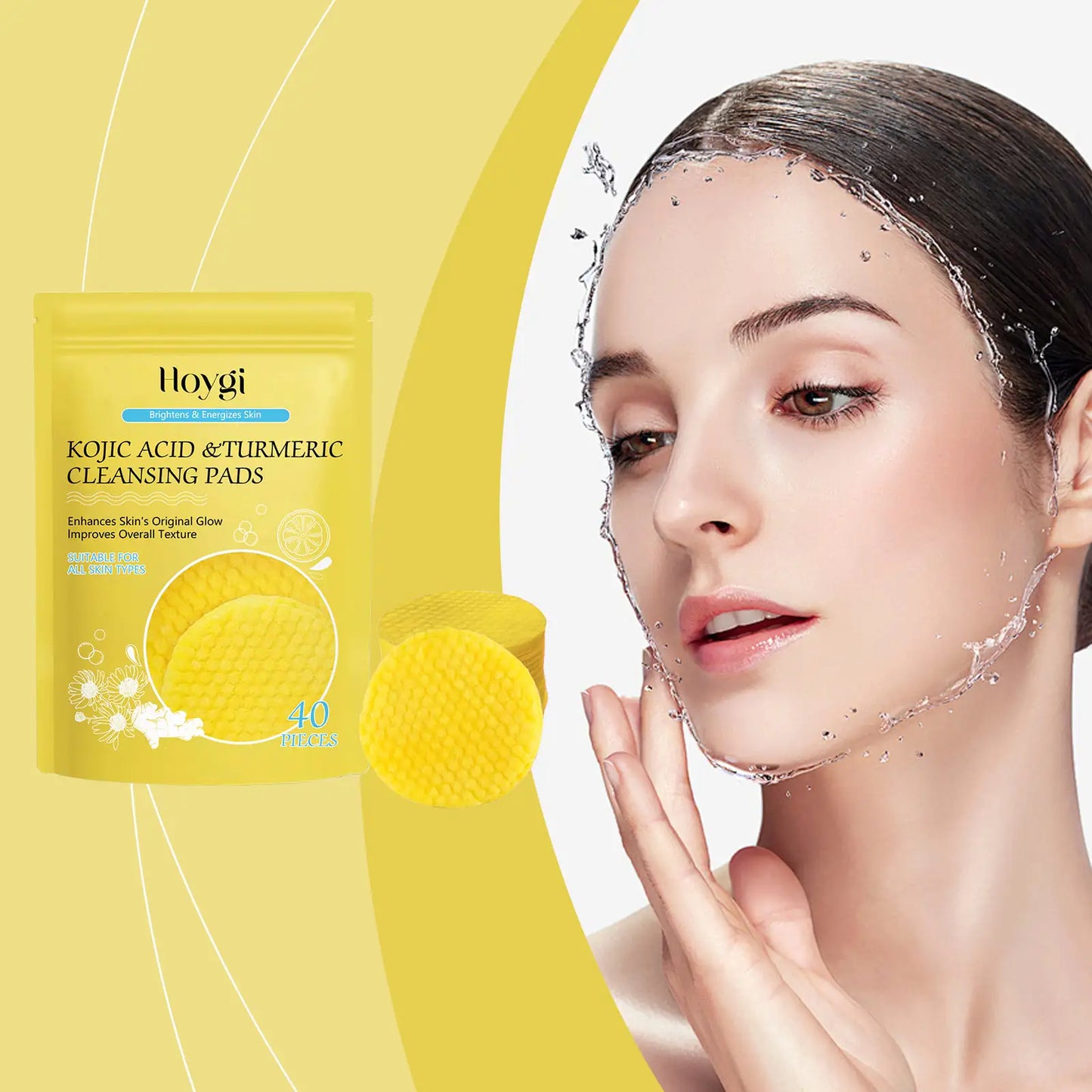 Turmeric Radiance Exfoliating Cleansing Pads