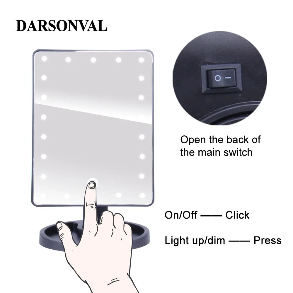 Luminous Makeup Vanity Mirror