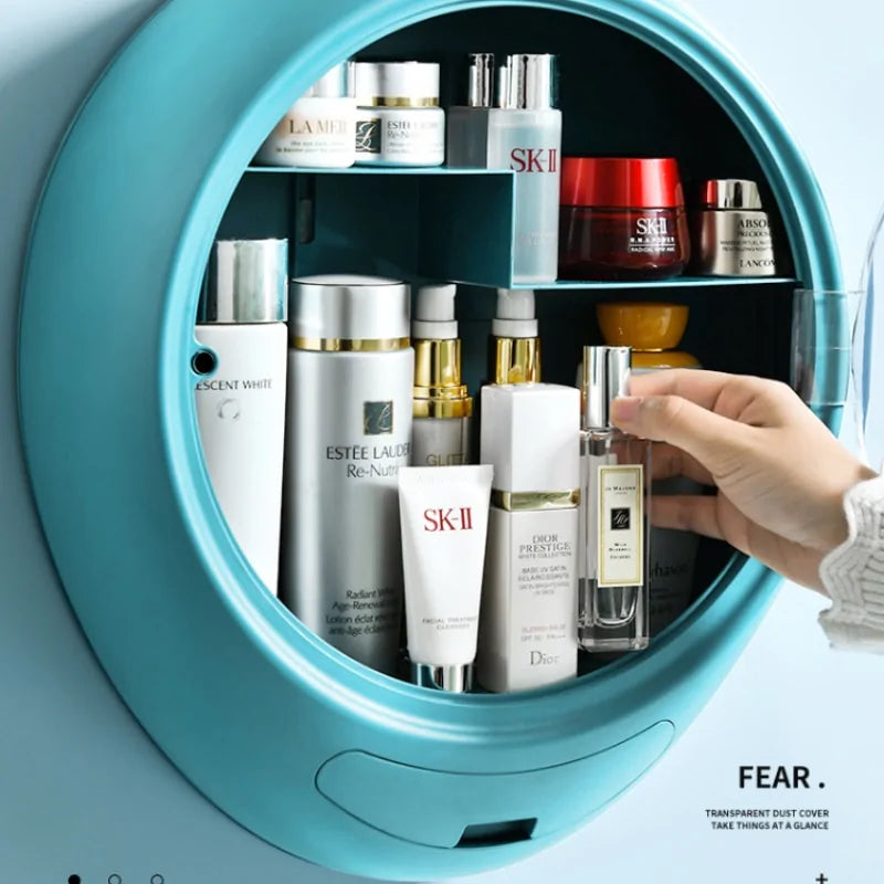 Chic Wall-Mounted Vanity Organizer