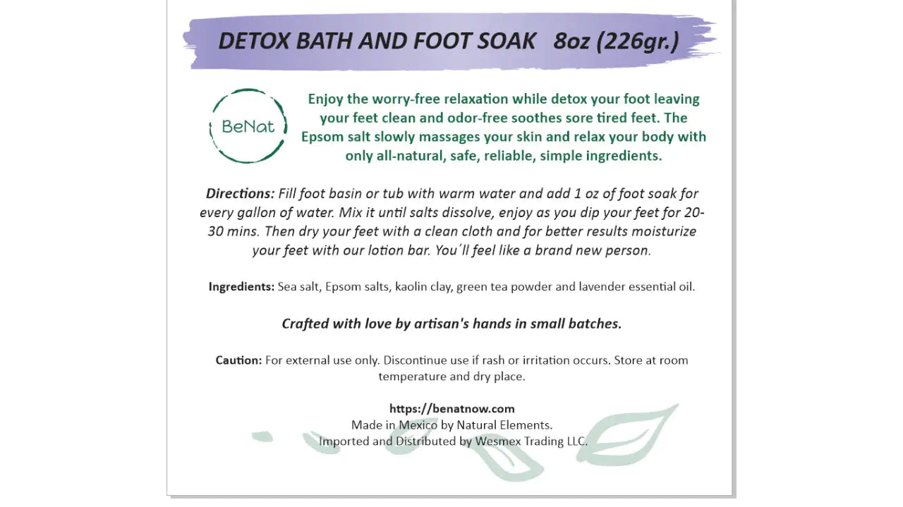 Soothing Bath & Foot Salts