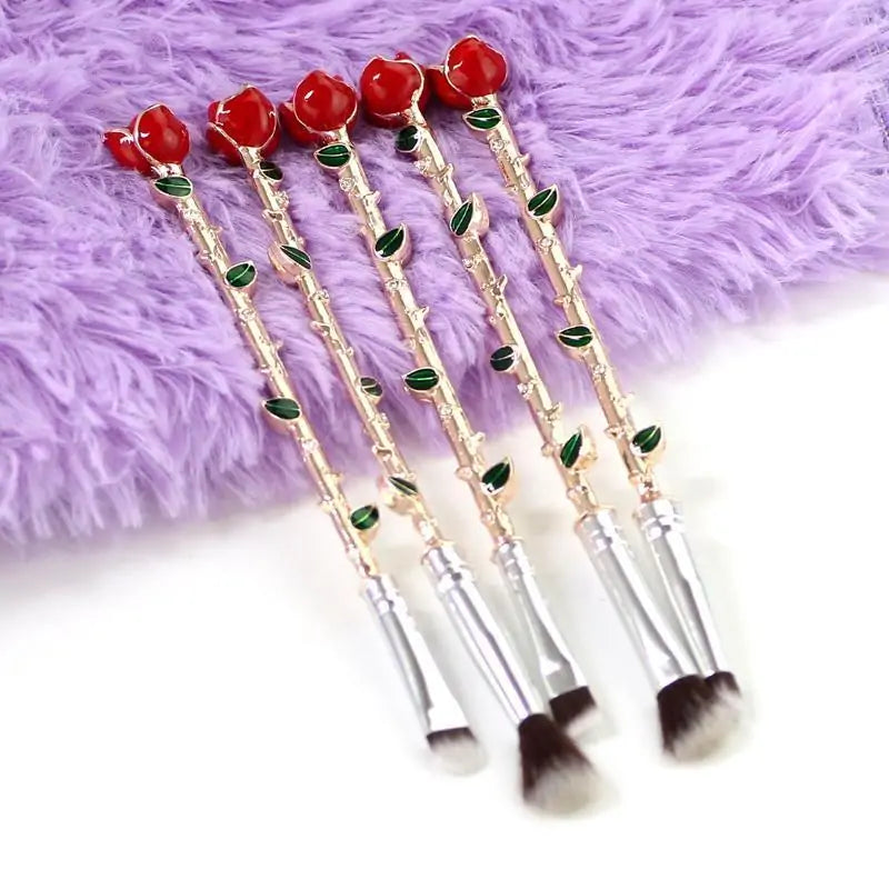 Floral Grace Makeup Brushes