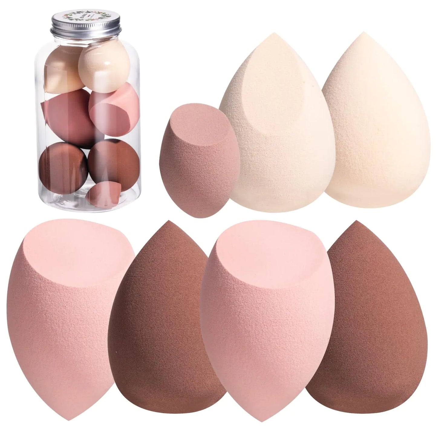 7-Piece BS-MALL Makeup Blender Set