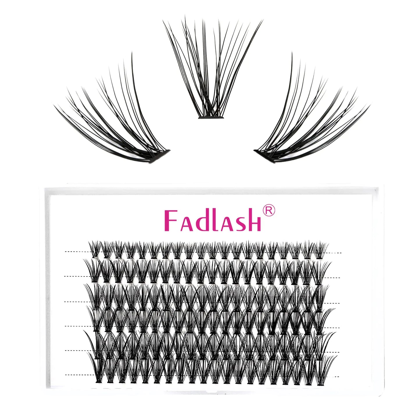 30D D-Curl DIY Mink Lash Extensions 120pcs