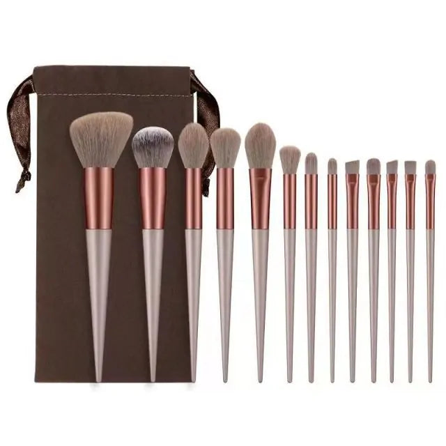 Elegant 13pc Makeup Brush Kit