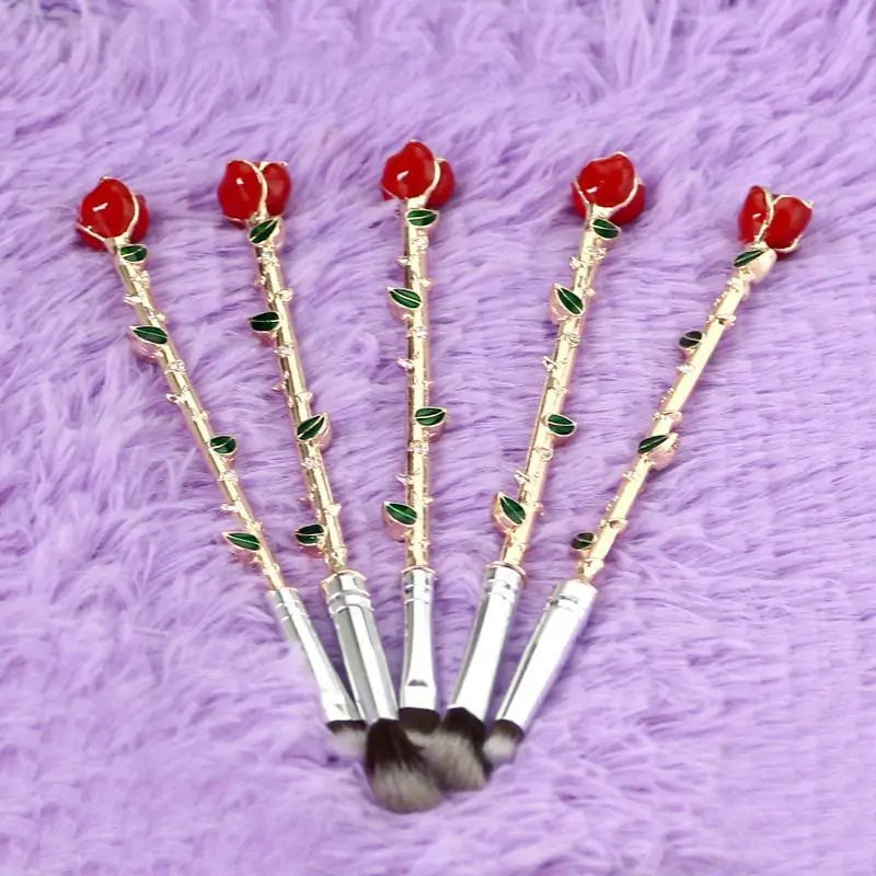 Floral Grace Makeup Brushes