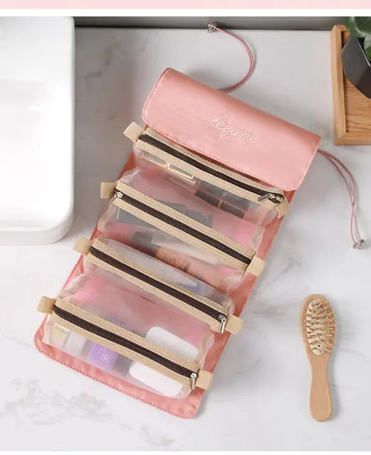 Chic Travel Cosmetics Organizer