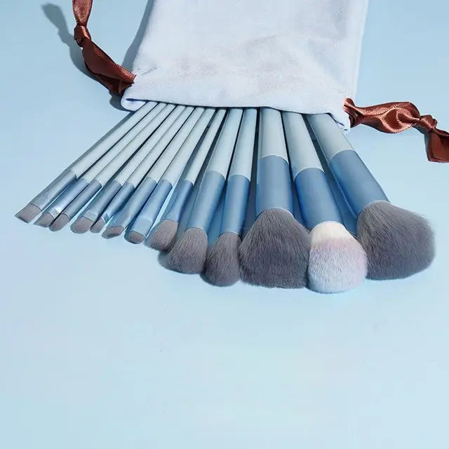 Luxurious Fluffy Makeup Brush Kit