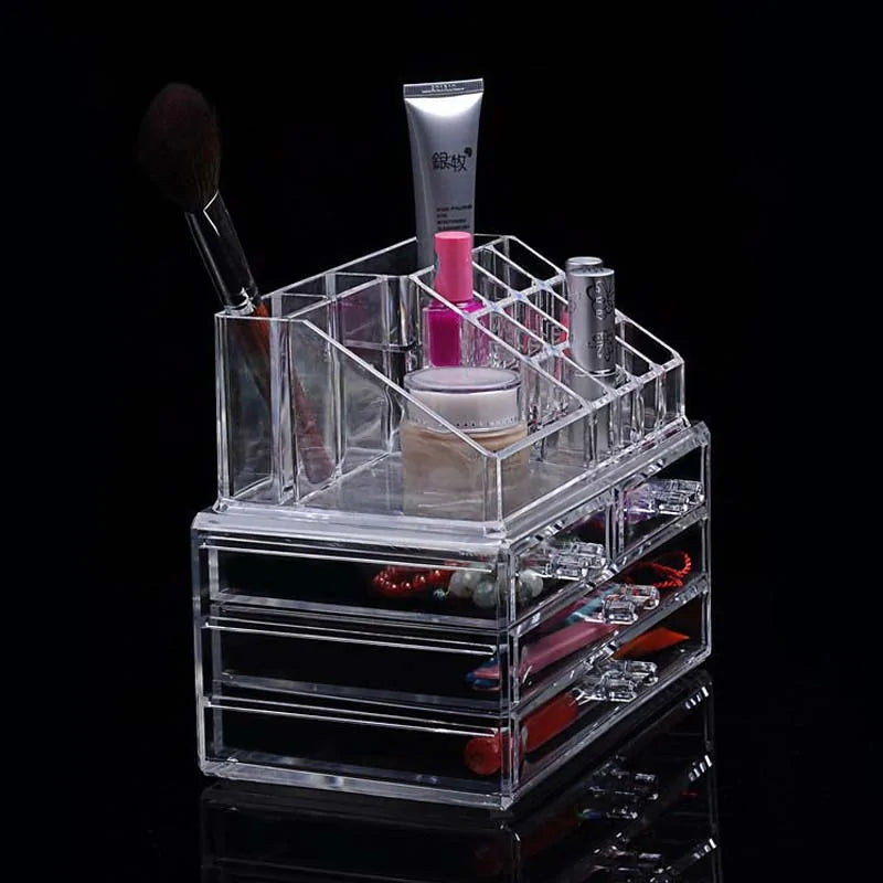 Clear View Cosmetic Holder