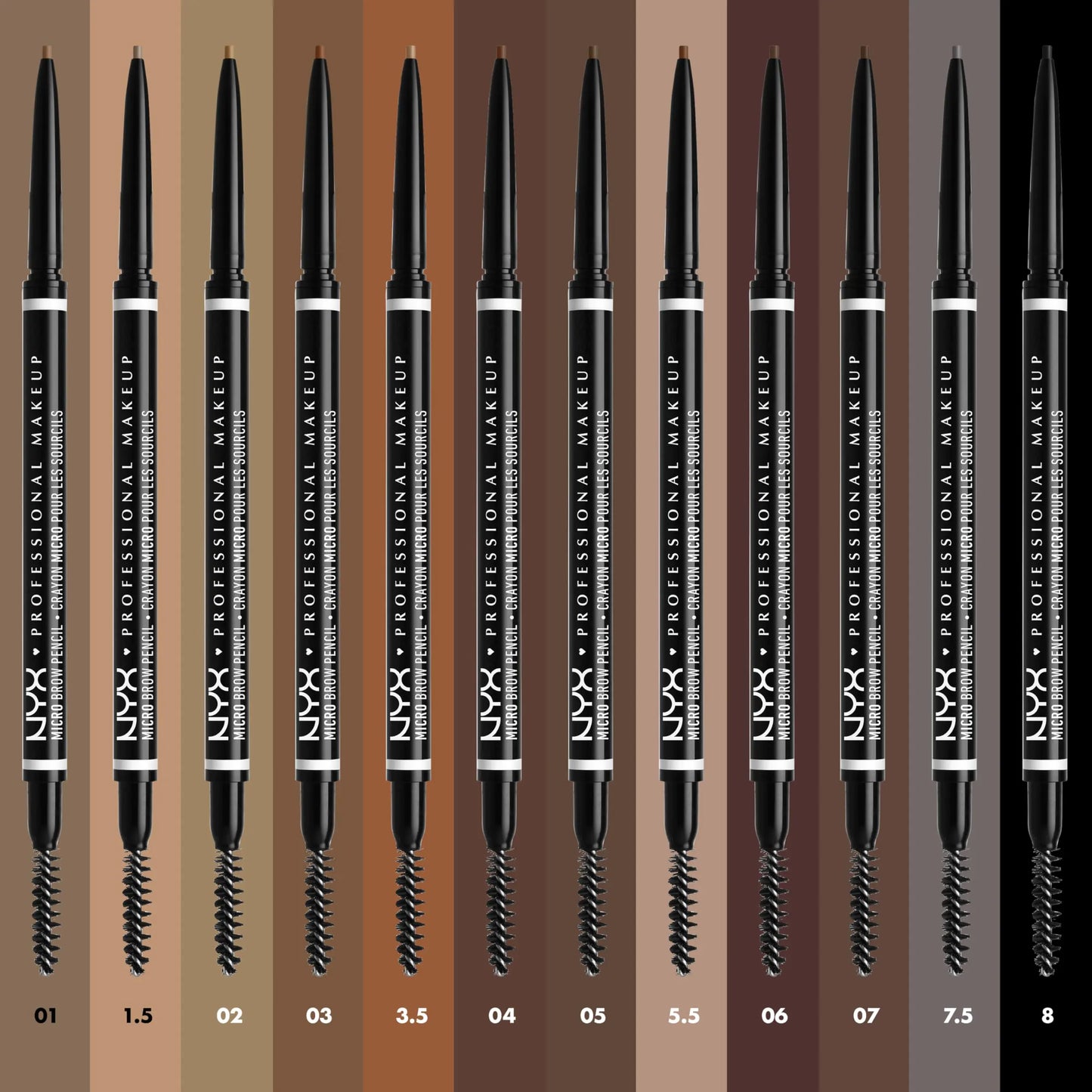 NYX Precise Auburn Micro Brow Pencil 0.003oz