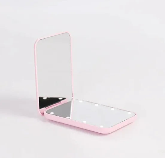 GlowFold LED Makeup Mirror