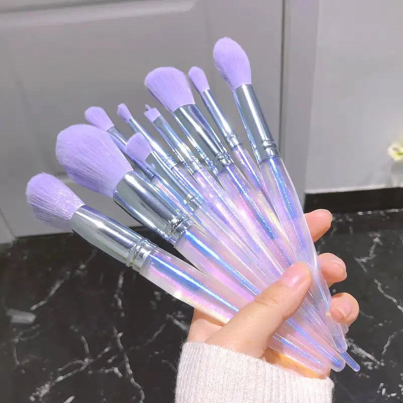 Purple Beauty Brush Kit