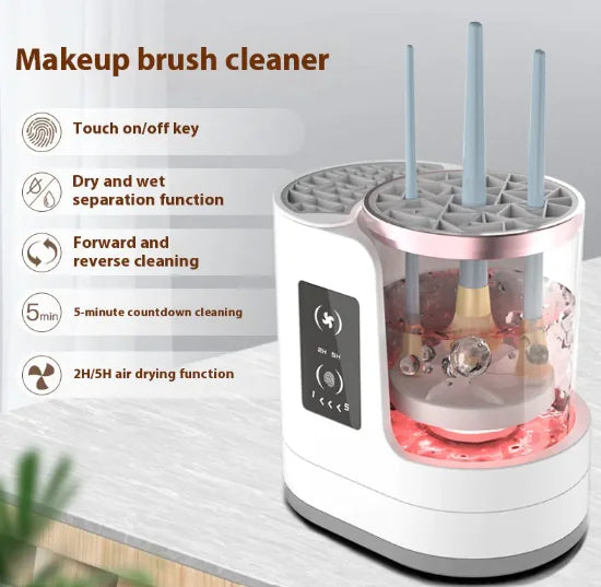 Hygienic Makeup Brush Cleaner & Organizer