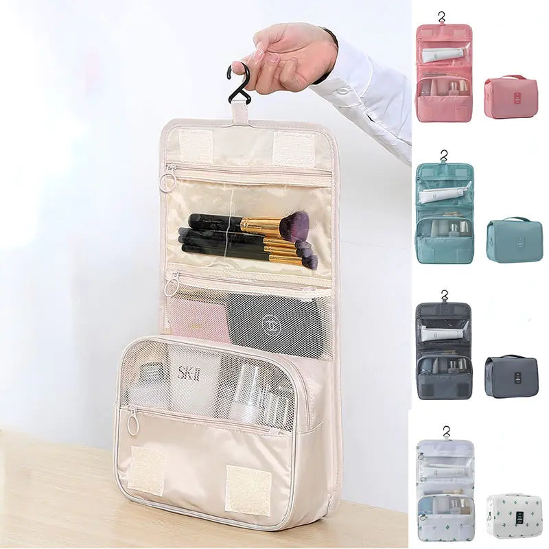 Chic Travel Cosmetics Organizer