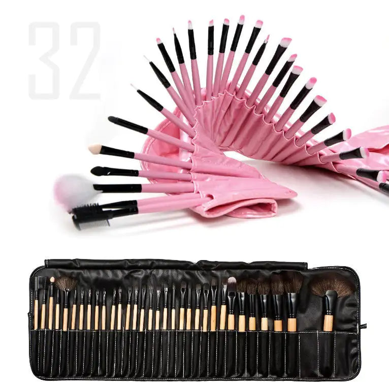 Artisan 32-Piece Luxury Wooden Brush Kit