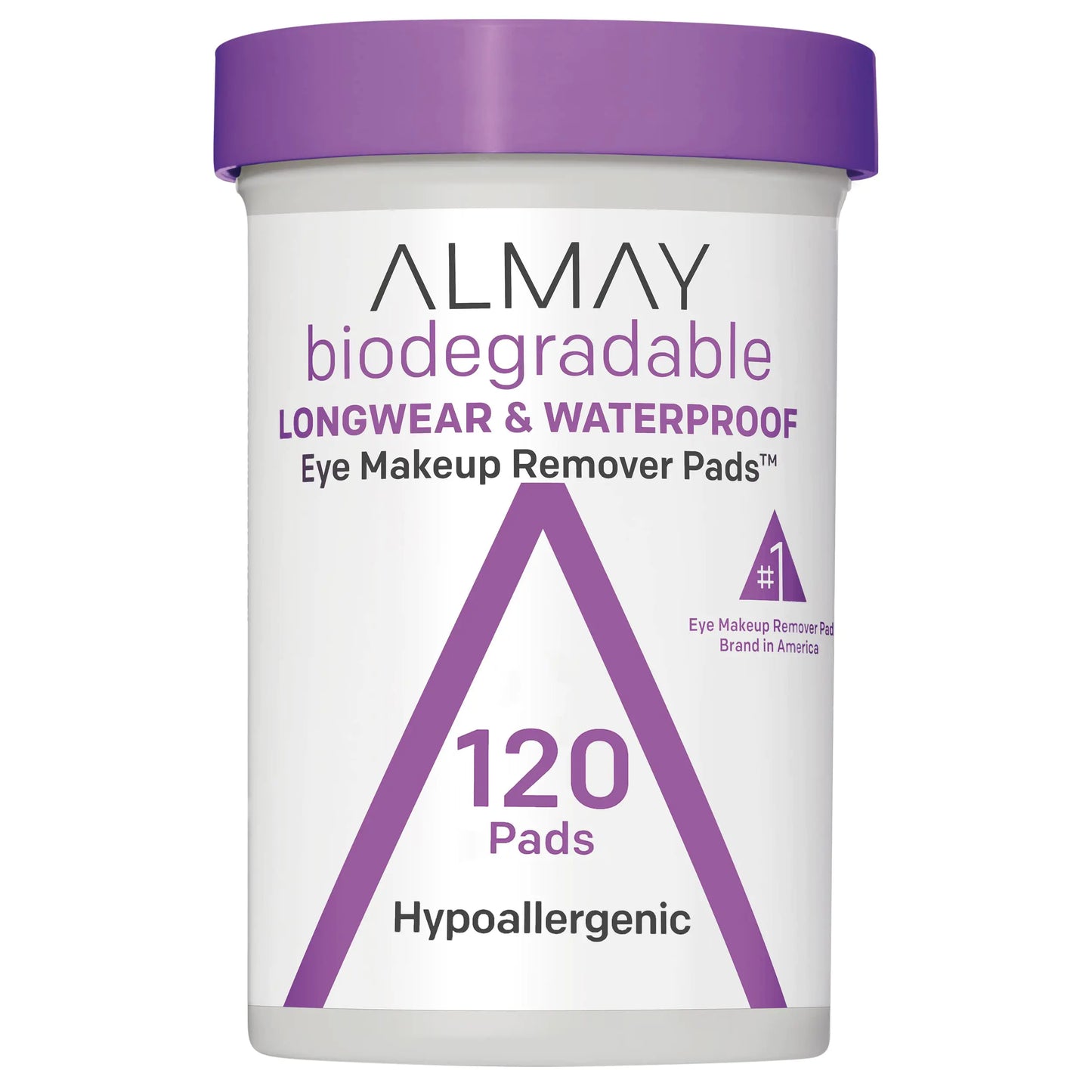 Almay Eco-Friendly Makeup Remover Pads, 120 Count