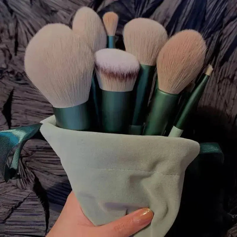 Luxurious Fluffy Makeup Brush Kit