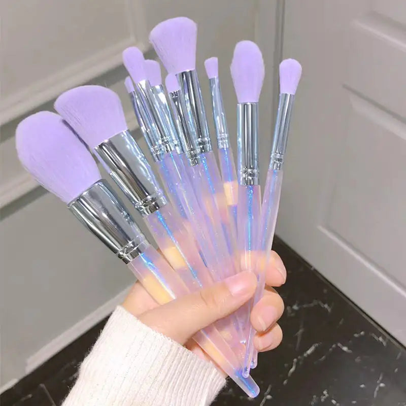 Purple Beauty Brush Kit