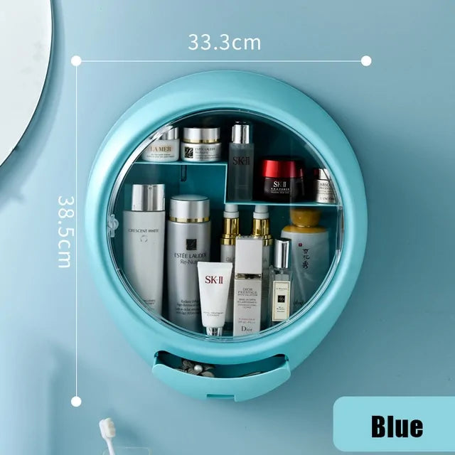 Chic Wall-Mounted Vanity Organizer