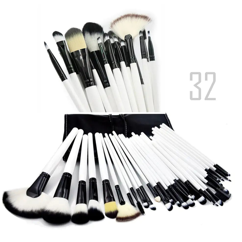 Artisan 32-Piece Luxury Wooden Brush Kit