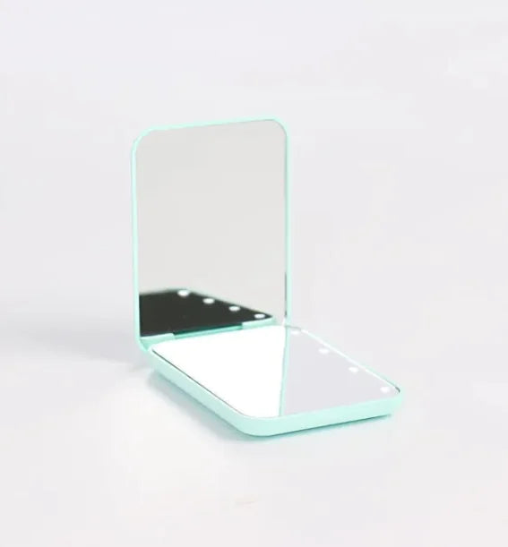 GlowFold LED Makeup Mirror