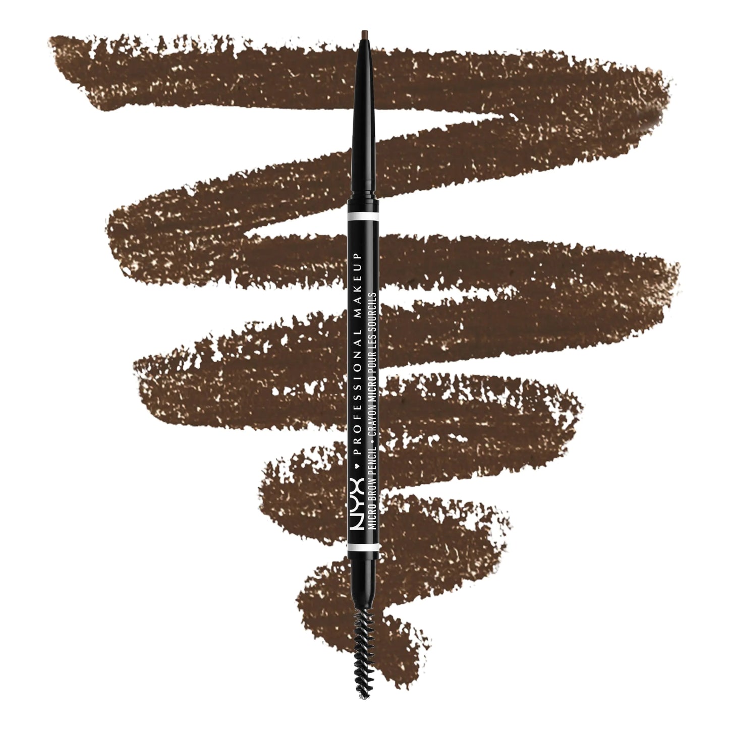 NYX Dual Brow Mascara & Pencil Combo, Brunette