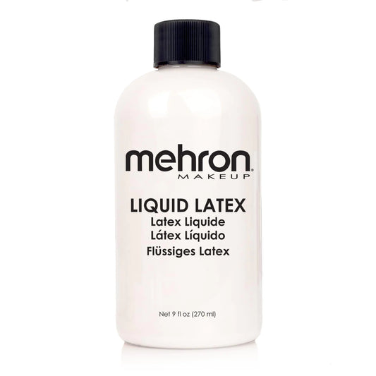 Mehron Pro Liquid Latex for SFX | 9 fl oz Clear