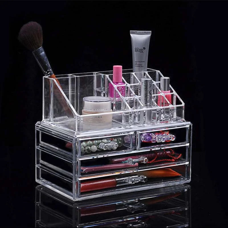 Clear View Cosmetic Holder