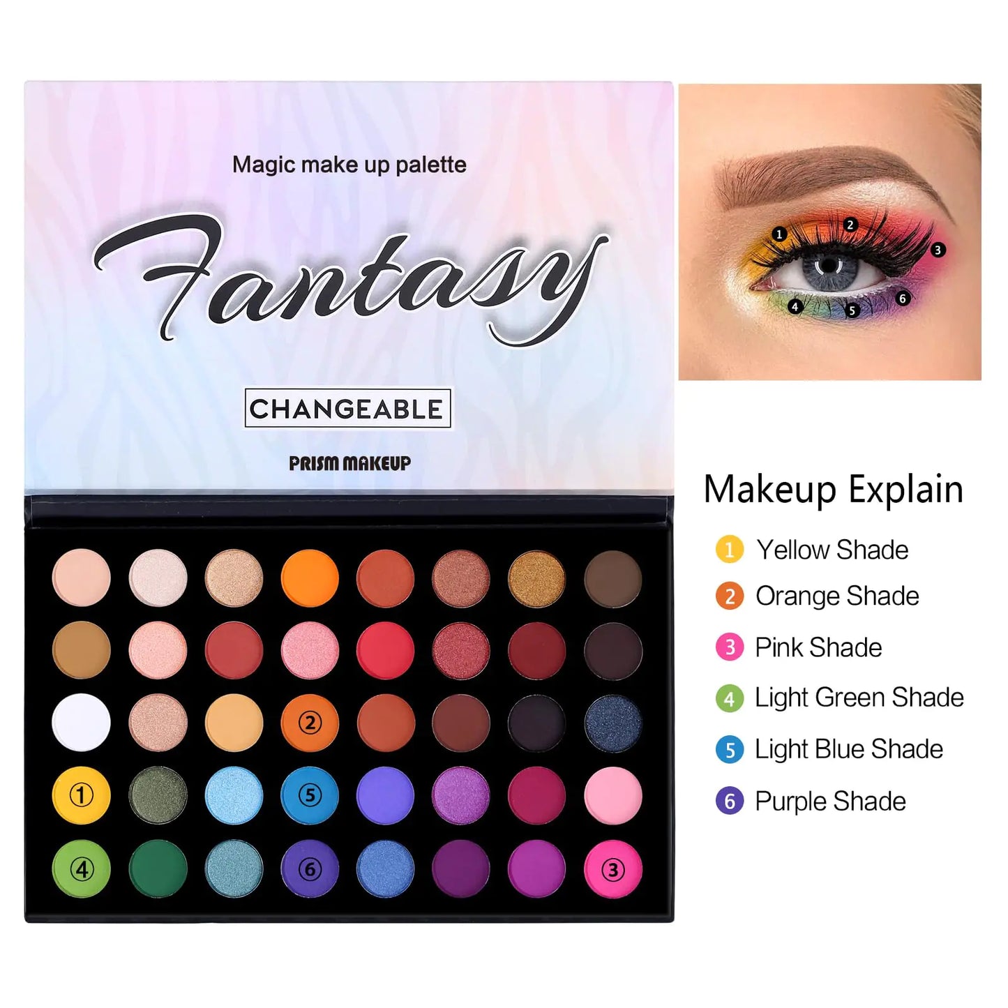 Vibrant Matte & Metallic Eyeshadow Kit