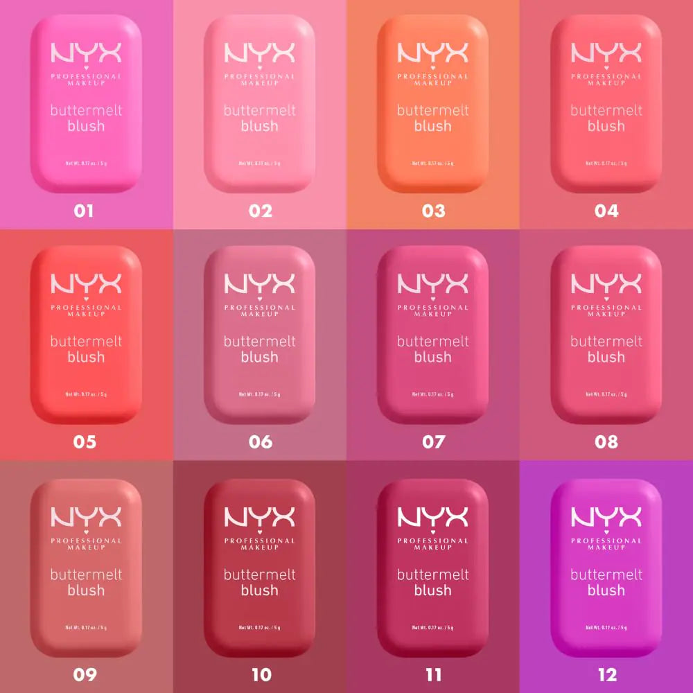 NYX Buttermelt Long-Lasting Blush - Back And Butta