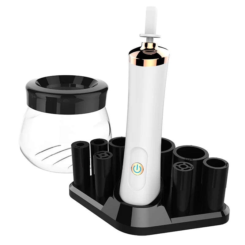 SwiftClean Electric Brush Washer