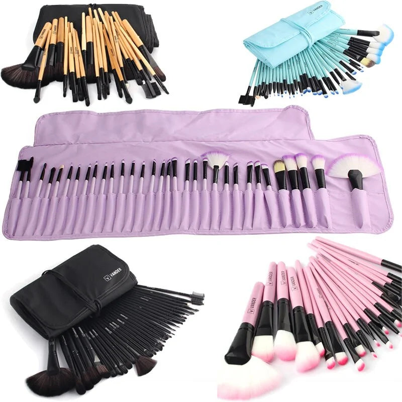 32-Piece Elite Makeup Brush Kit