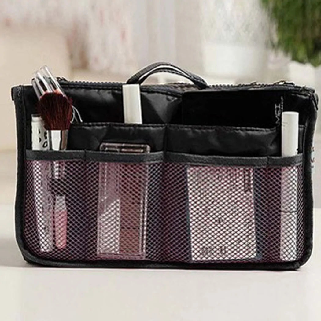 Large Liner Lady Makeup Cosmetic Bag