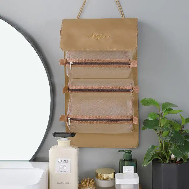 Chic Travel Cosmetics Organizer