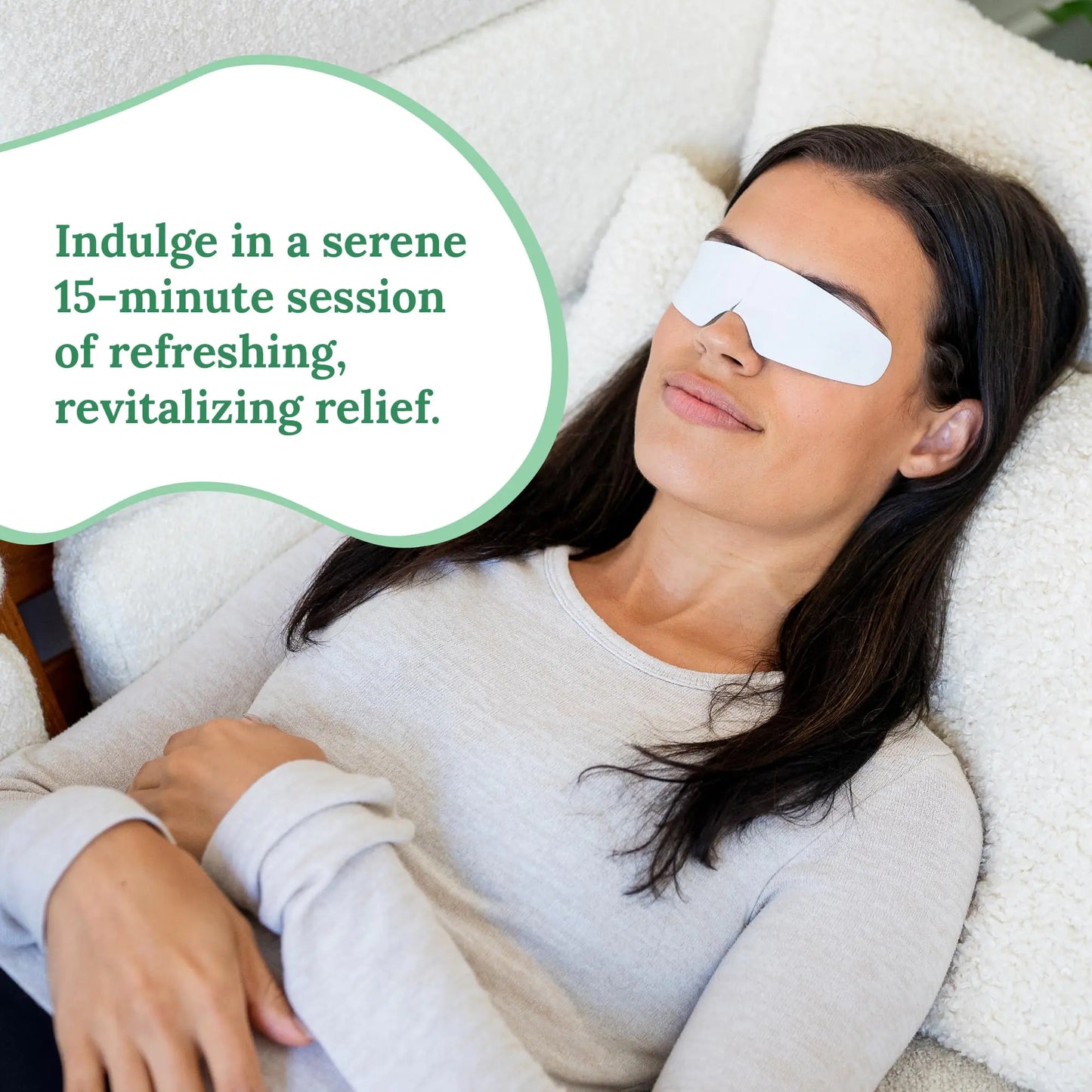 Soothing Eye Rescue Compresses | Hydrogel Cooling Pads | 6-Pack