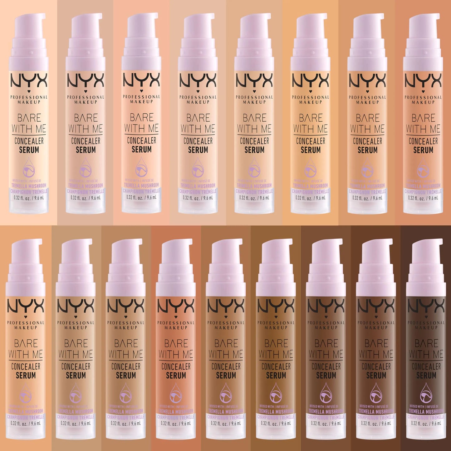 NYX Bare With Me 24Hr Hydrating Concealer Serum - Rich