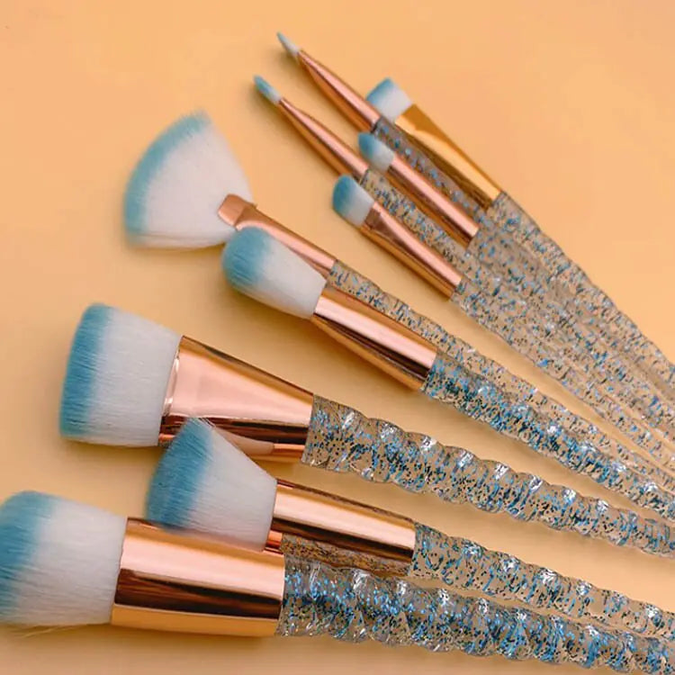 8-Piece Essential Makeup Brushes