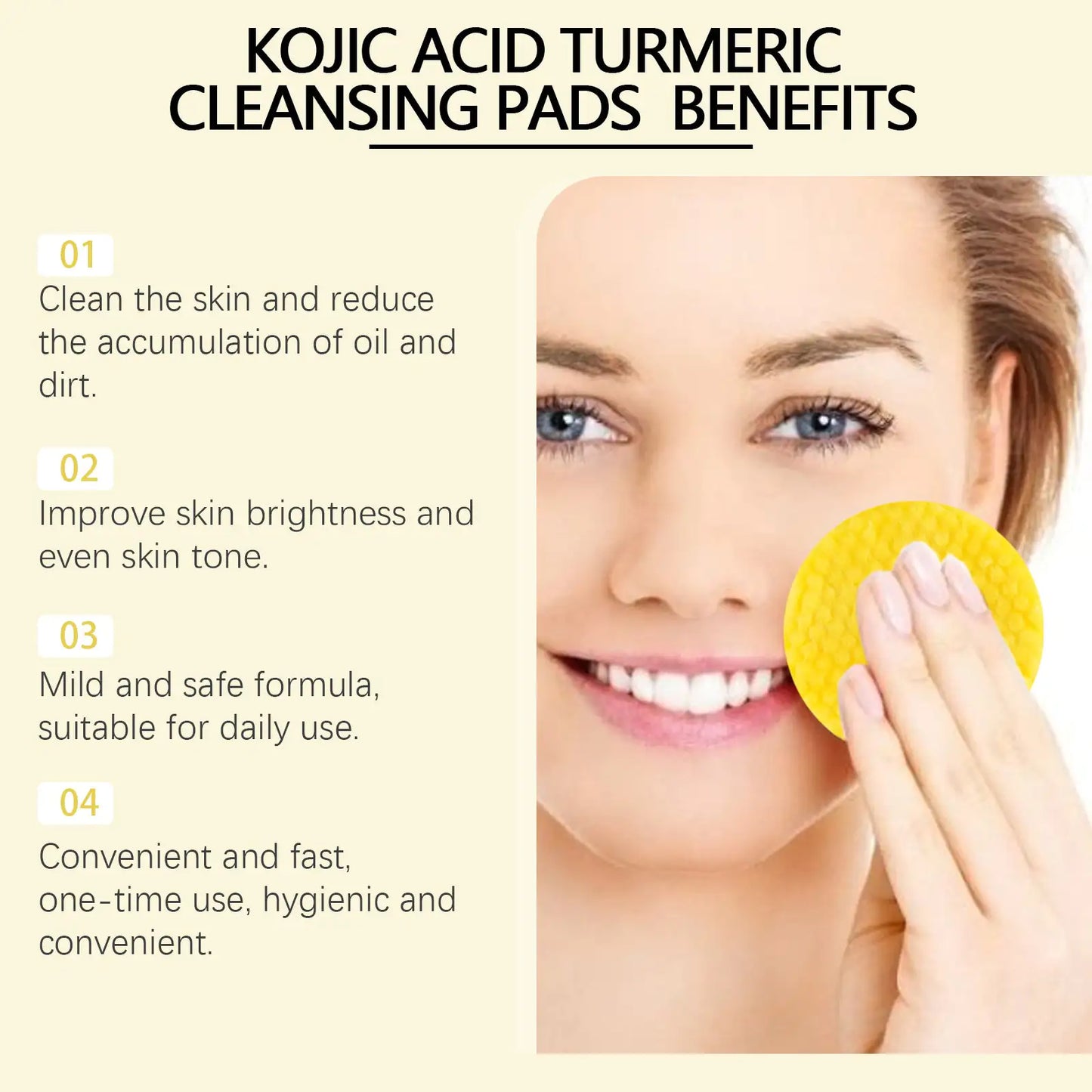 Turmeric Radiance Exfoliating Cleansing Pads