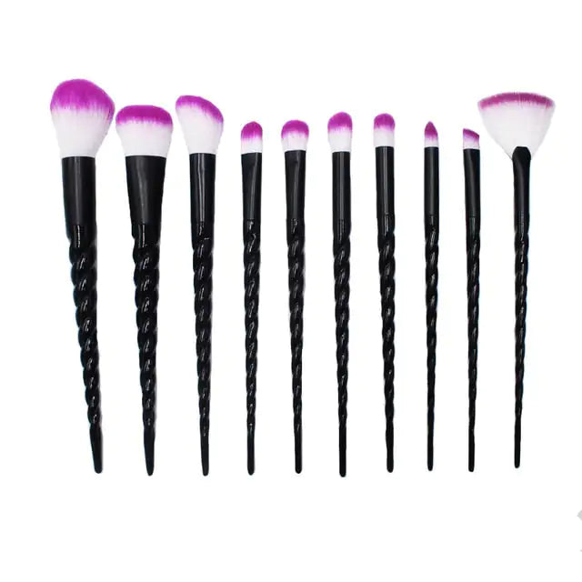 8-Piece Essential Makeup Brushes