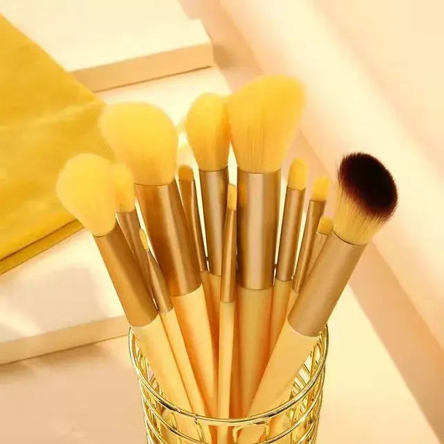 Luxurious Fluffy Makeup Brush Kit