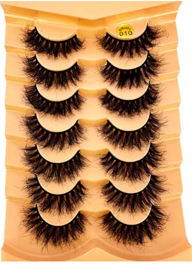 8D Bold Cat Eye Faux Mink Lashes