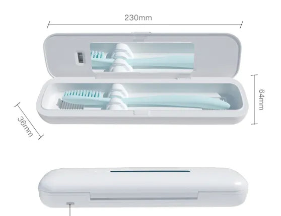 Travel UV Toothbrush Sanitizer