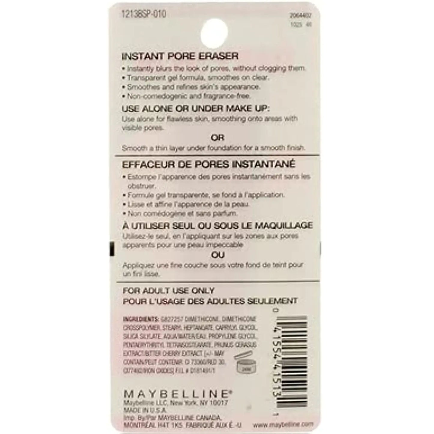 Maybelline Baby Skin Poreless Primer Duo, 0.67 Fl Oz