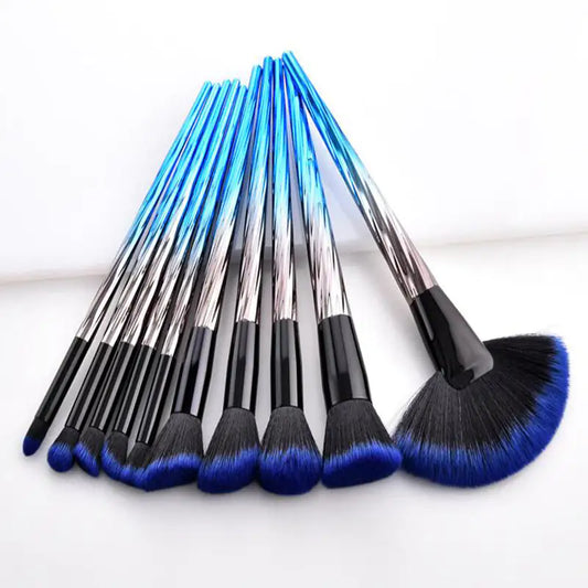 Aqua Elegance Makeup Brush Set