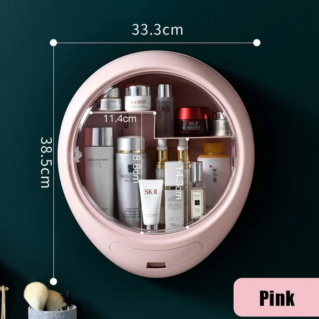 Chic Wall-Mounted Vanity Organizer