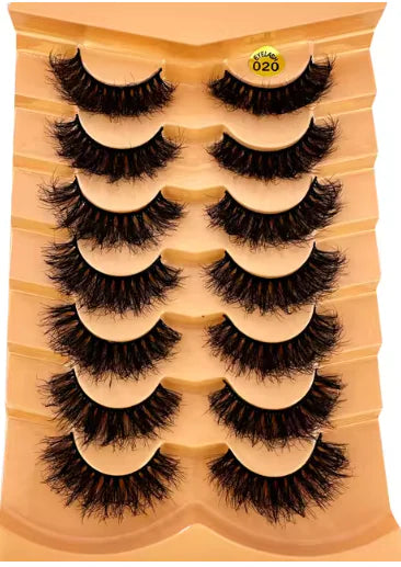 8D Bold Cat Eye Faux Mink Lashes