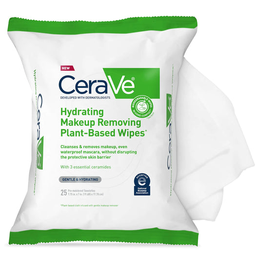 EcoPure Gentle Makeup Remover Wipes - 25ct