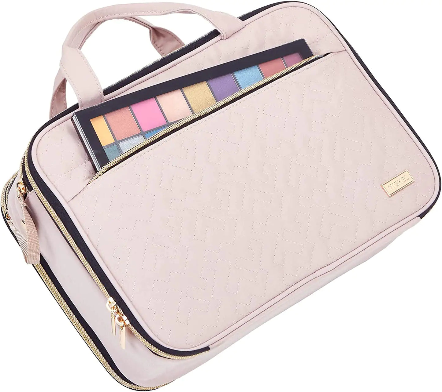 Travel Chic Pink Cosmetic Case