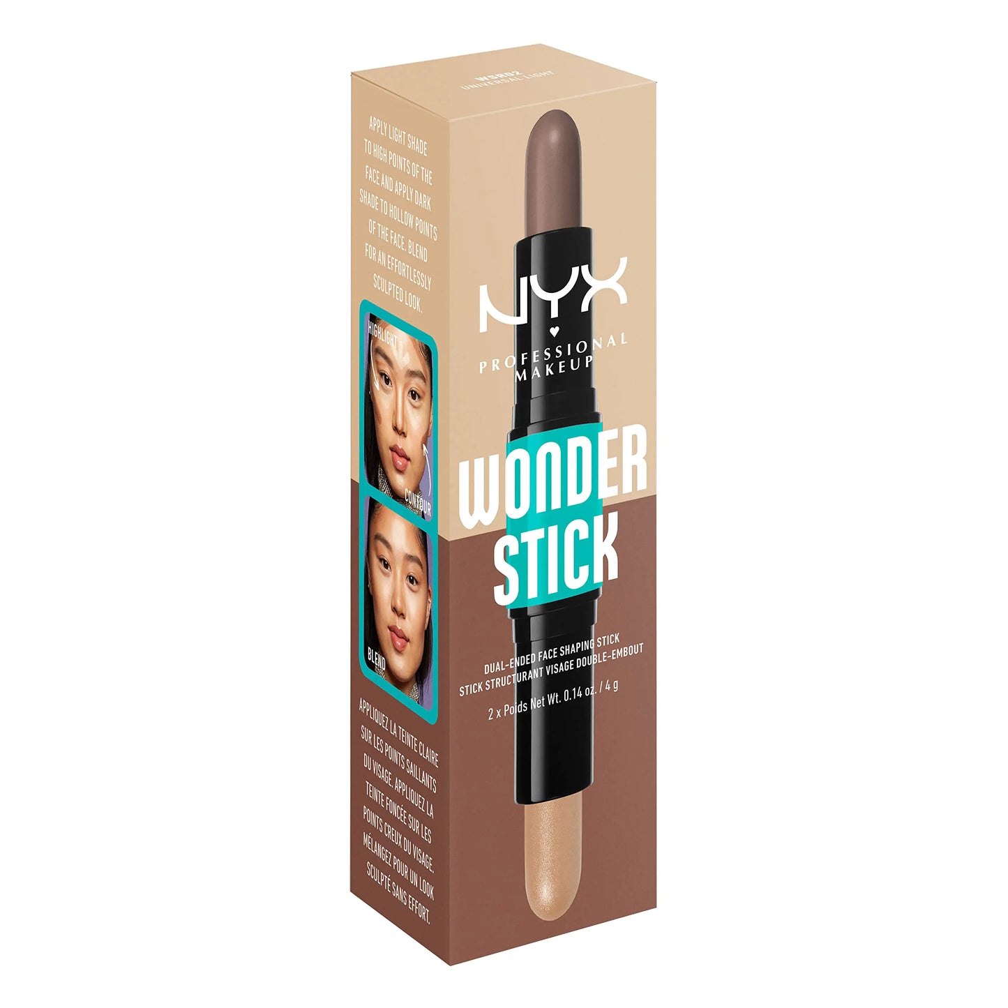 NYX Wonder Shaping Stick - Universal Light 0.28oz