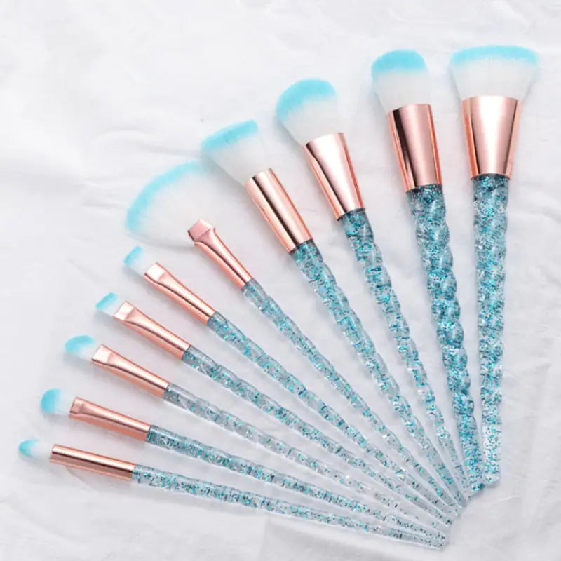 8-Piece Essential Makeup Brushes